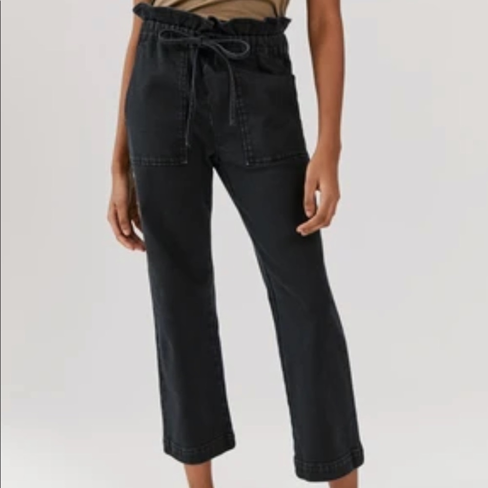 Something Navy Agnes Paperbag Pant